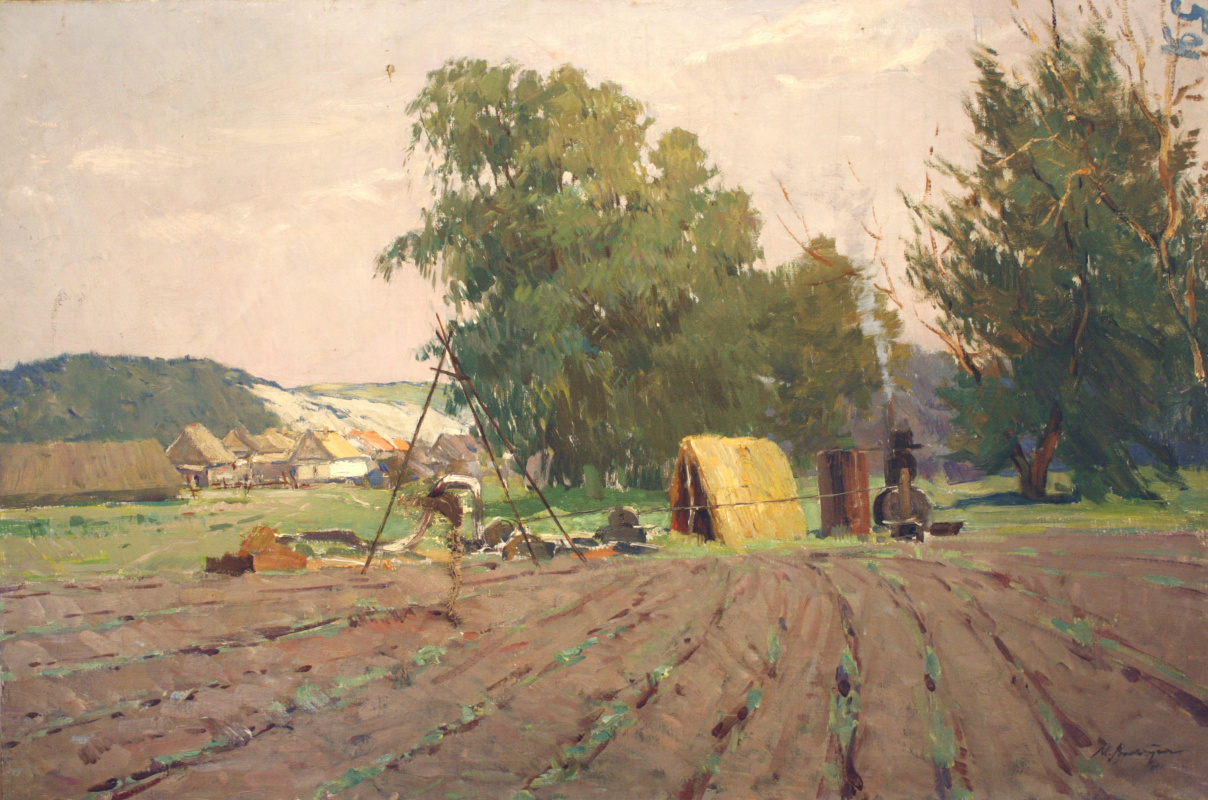 Moses Lvovich Wolshtein. Rural motif