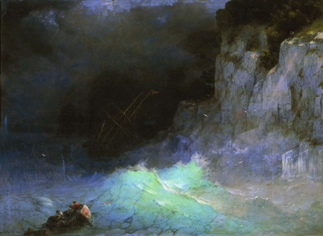 Ivan Aivazovsky. Storm