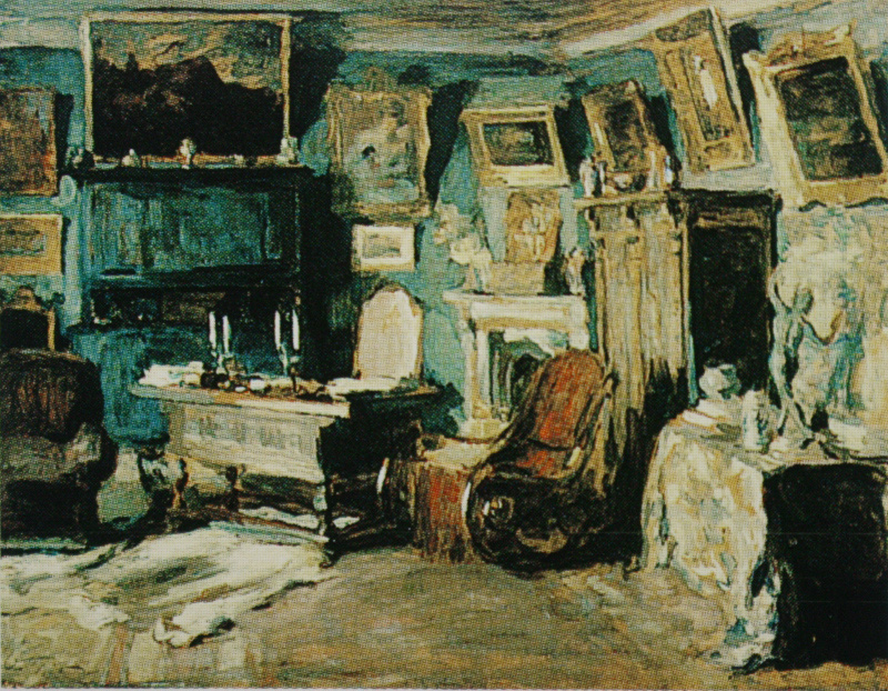 Osip Emmanuilovich (Joseph) Braz. Interior. Early 1900s