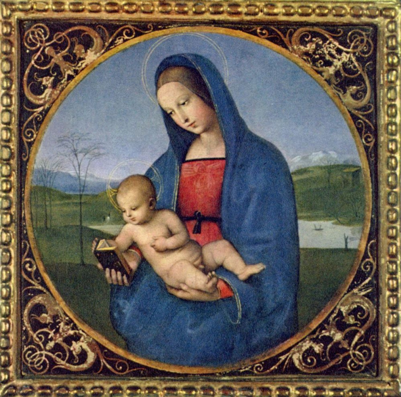 Madonna and child (Madonna Conestabile)