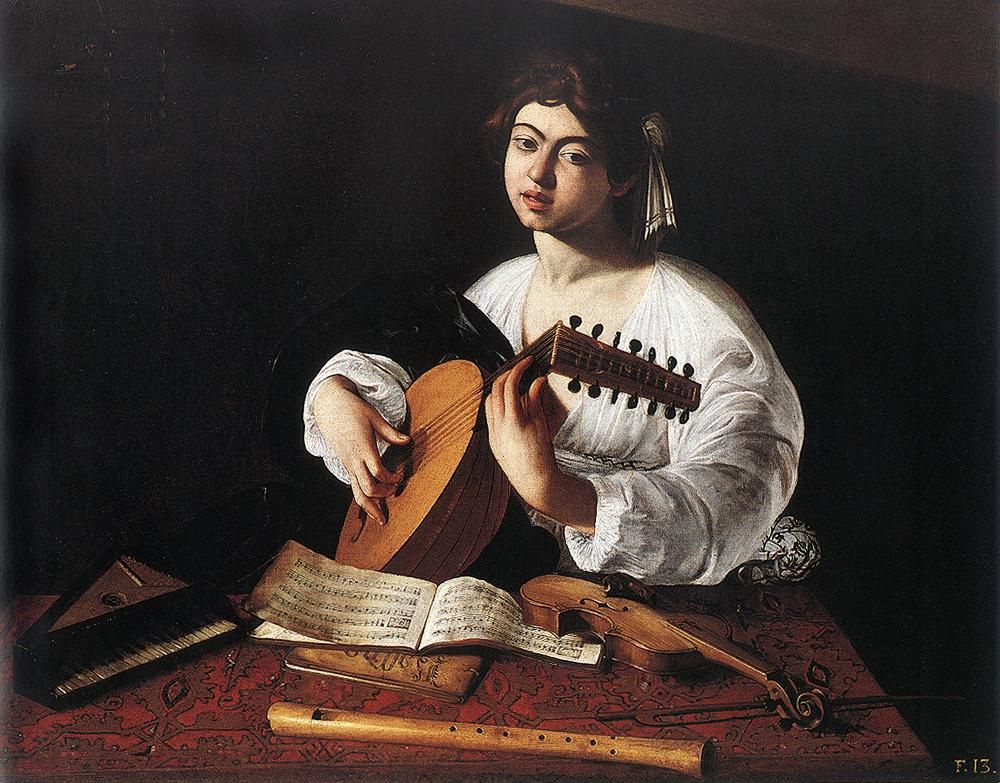 Michelangelo Merisi de Caravaggio. Lute player