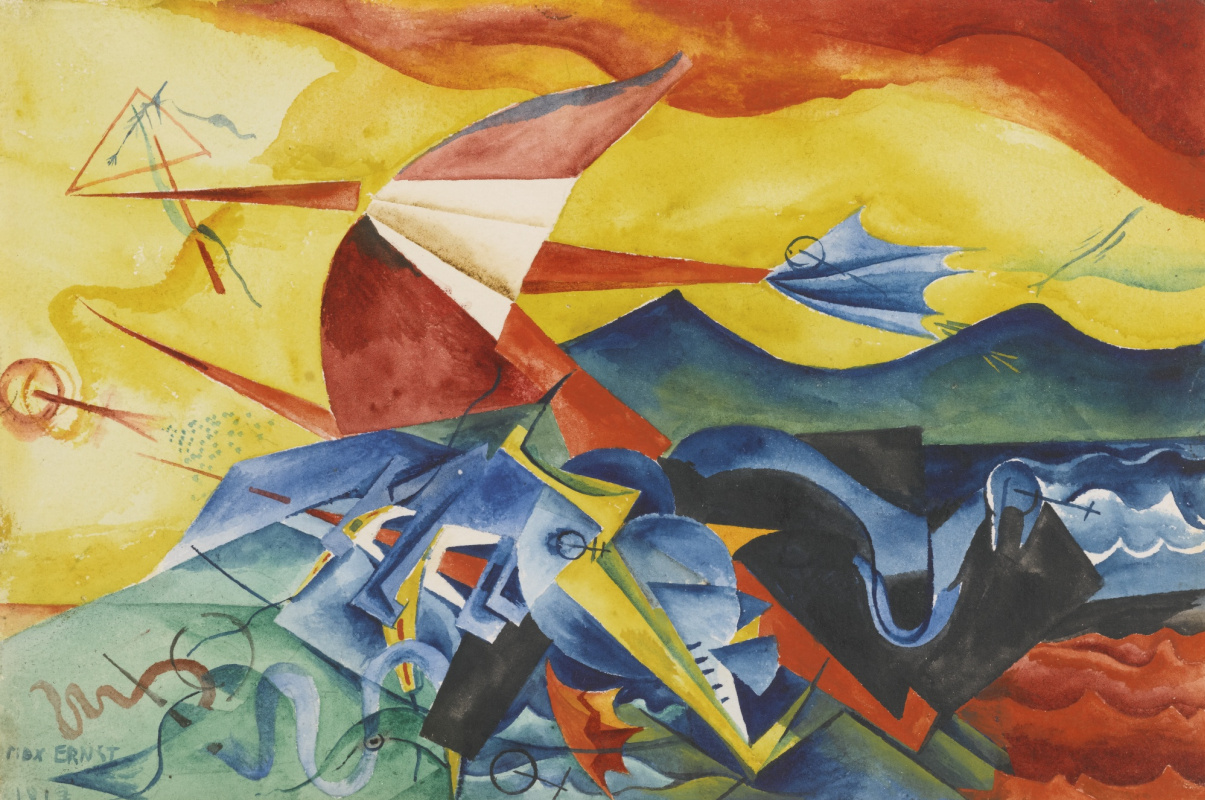 Max Ernst. Composition