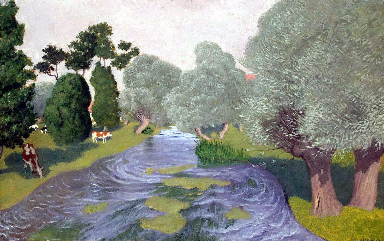 Felix Vallotton. Landscape. Arques-La-Bataille