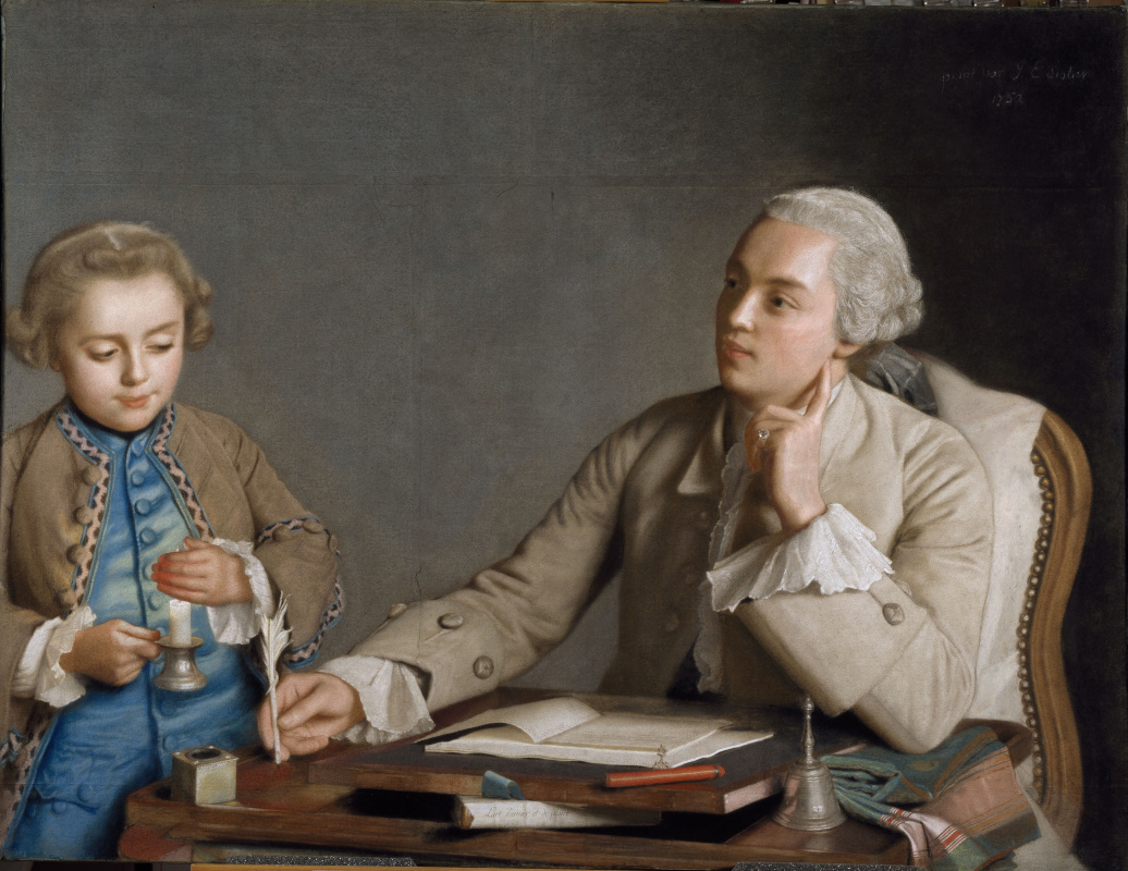 Jean-Etienne Liotard. L’Écriture