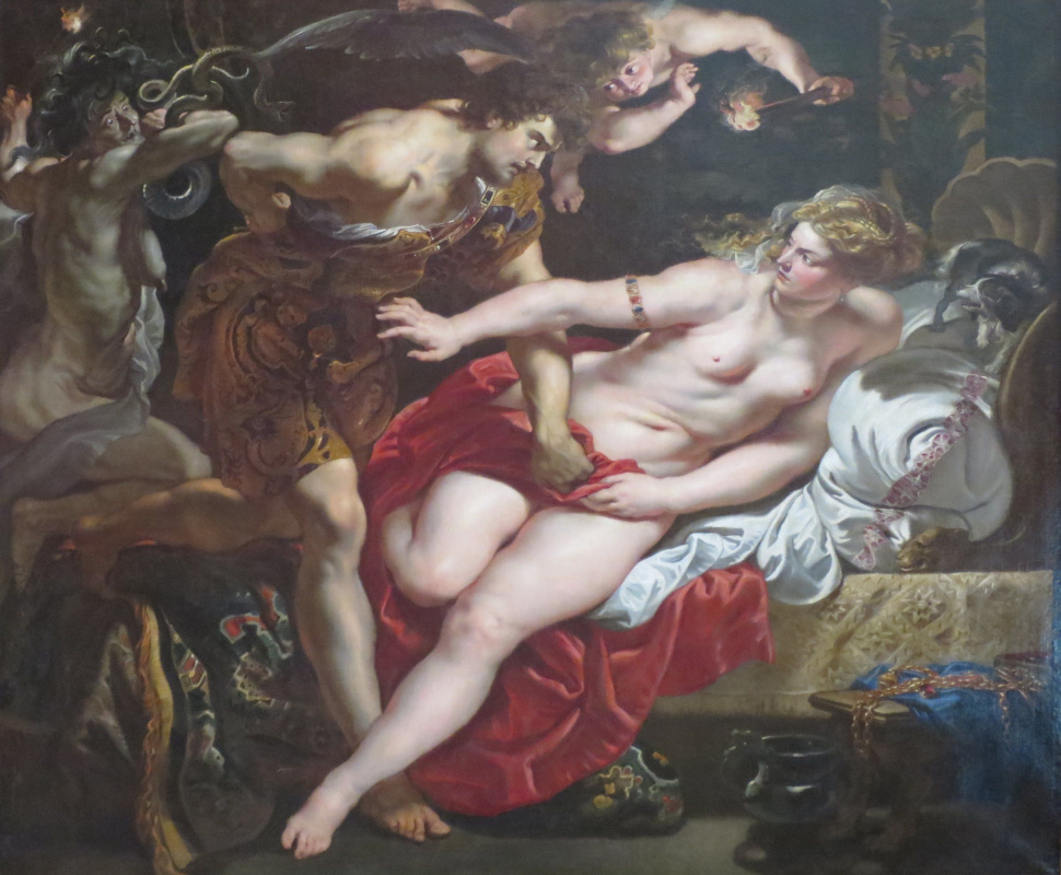 Peter Paul Rubens. Tarquinius and Lucretia