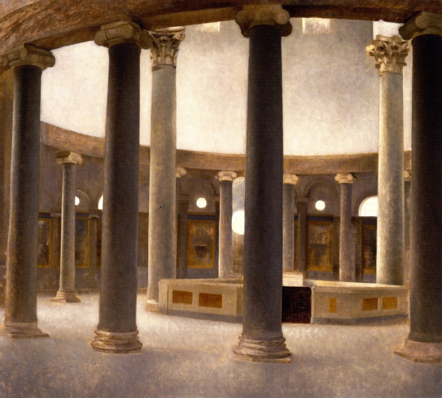 Вильгельм Хаммерсхёй. Rotunda of St. Stephen in Rome