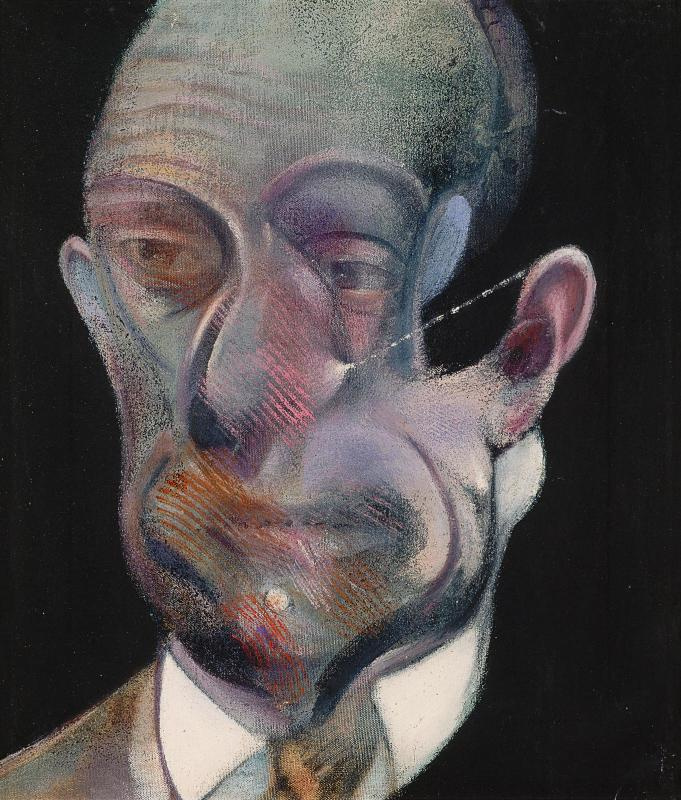 Francis Bacon. Study For Portrait (Michel Leiris)