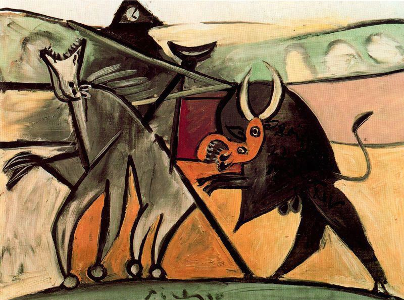 Pablo Picasso. Bullfighting