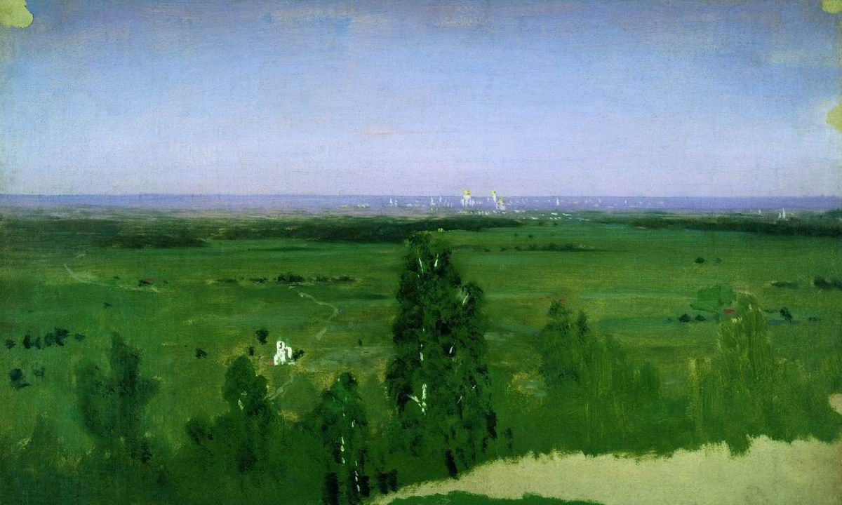 Arkhip Kuindzhi. View on Moscow from Sparrow hills