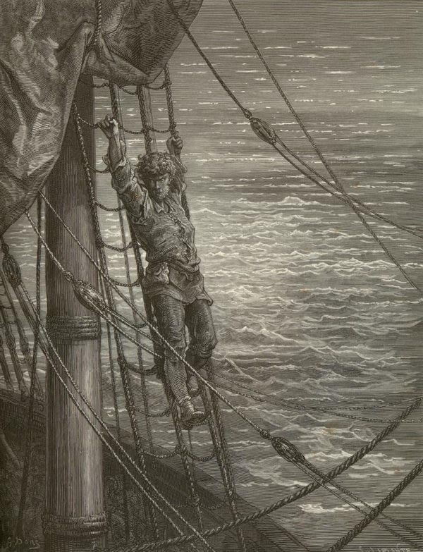 Paul Gustave Dore. A poem about an old sailor