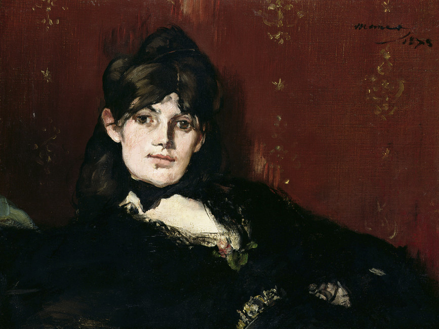 Edouard Manet. Portrait of Berthe Morisot