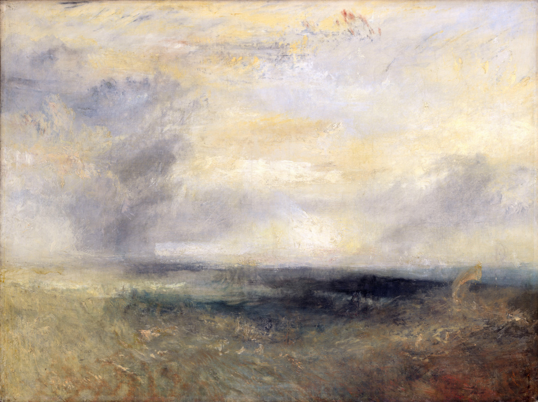 Joseph Mallord William Turner. View of Margate from the sea