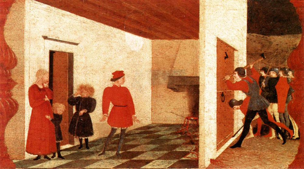 Paolo Uccello. Miracle of the desecrated host 2