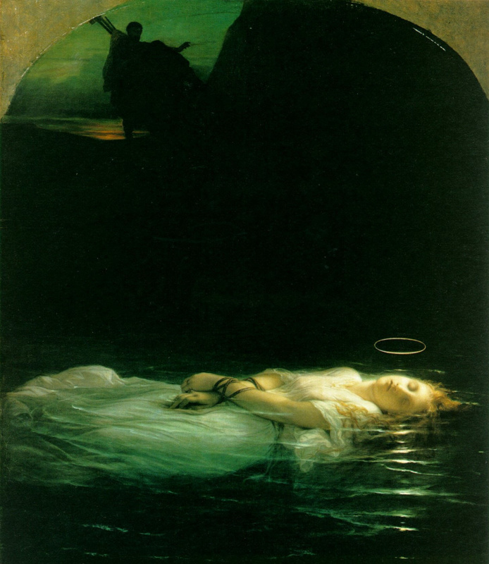 Paul Delaroche. Ophelia