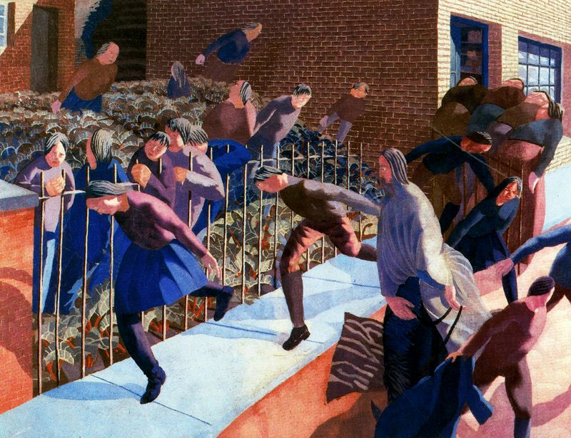 Stanley Spencer. The escape