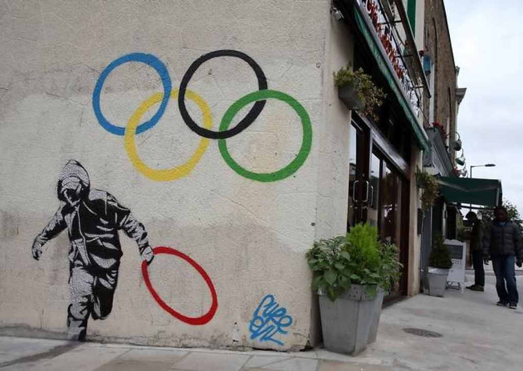 Banksy. Olympic Series 1