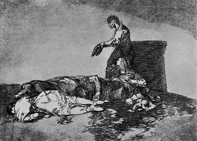 Francisco Goya. The series "disasters of war", page 48: it's too bad!