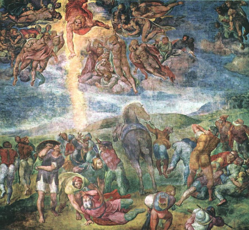 Michelangelo Buonarroti. The Conversion Of Saul