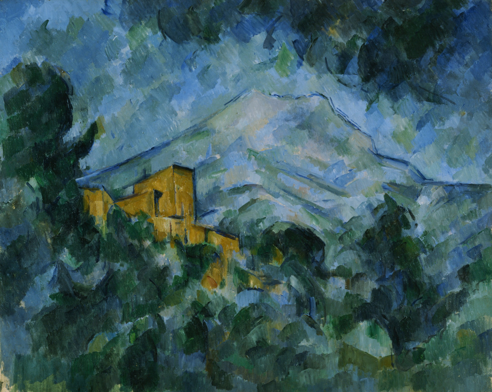 Paul Cezanne. Mount Sainte-Victoire and Chateau Noir