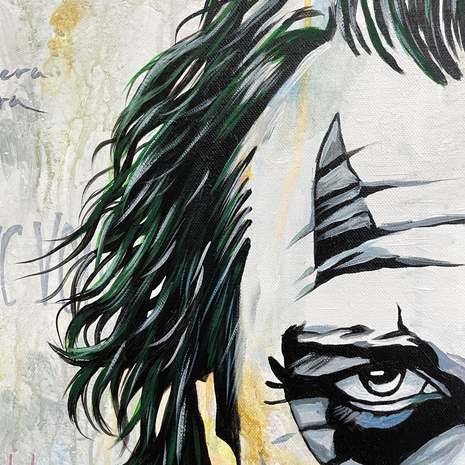 The Joker, 2024, 80×80 cm by Ryan Hlabic: History, Analysis