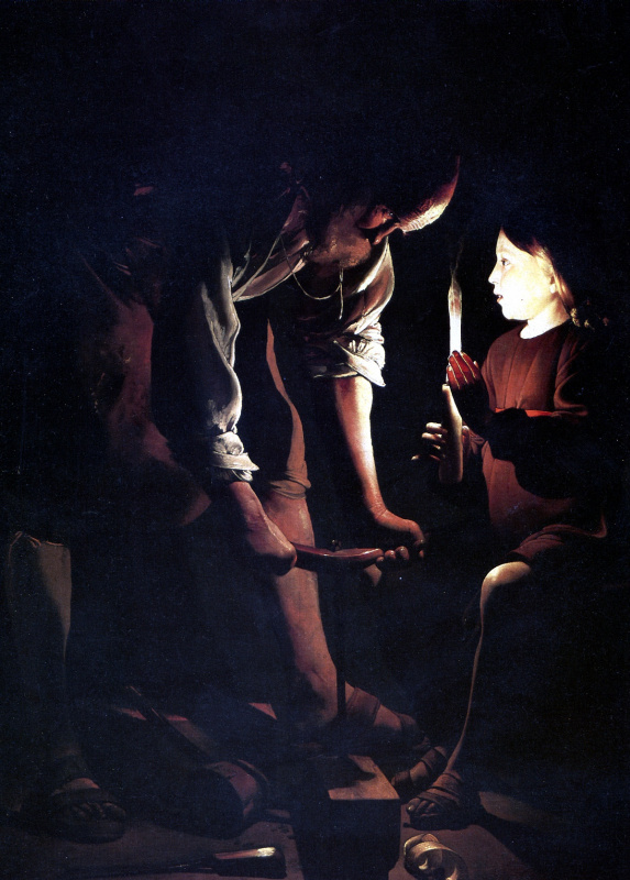 Georges de La Tour. Saint Joseph the carpenter