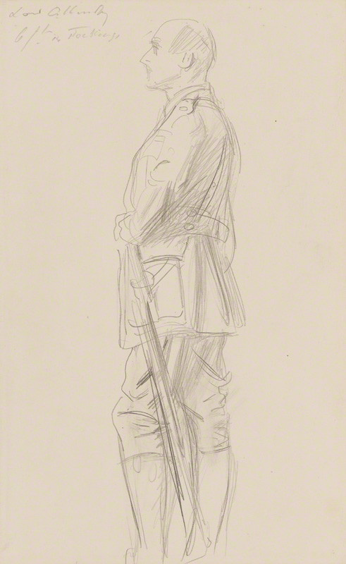 John Singer Sargent. Edmund Henry Hynman Allenby, 1st Viscount Allenby