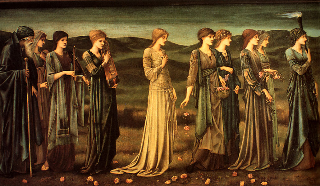 Edward Coley Burne-Jones. Wedding Psyche