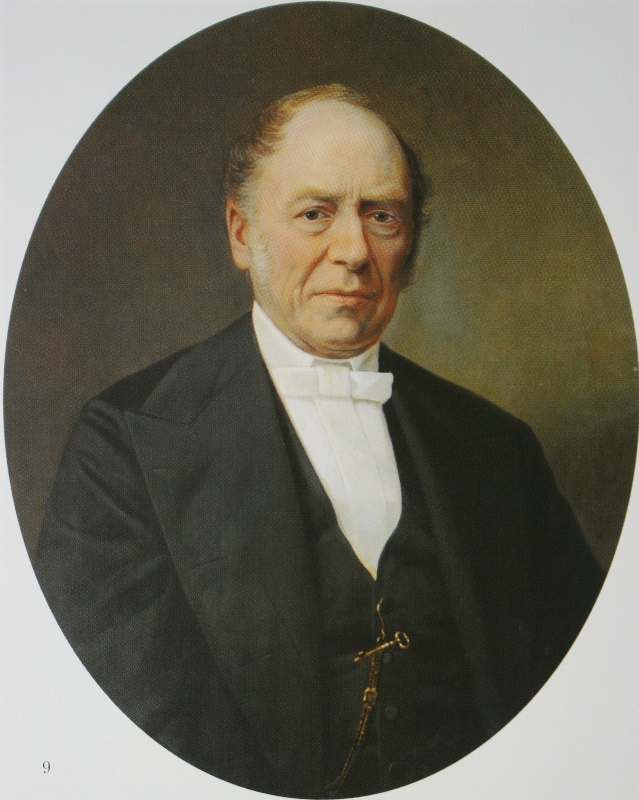 Nikolai Vasilyevich Nevrev. Male portrait. 1869