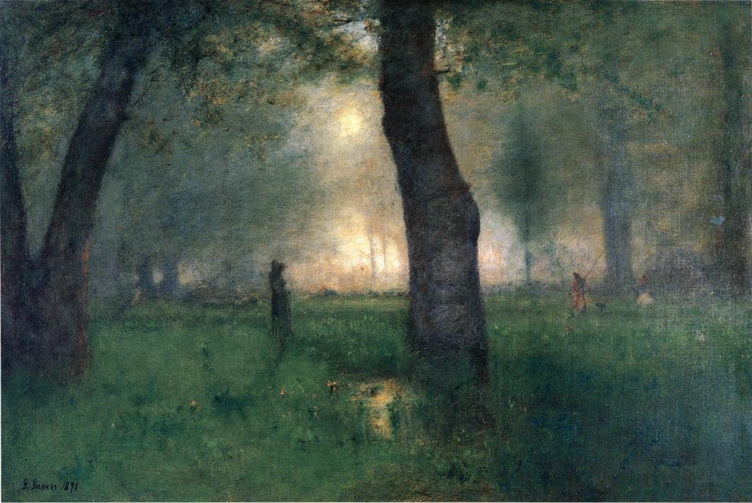 George Innes. The Trout Brook