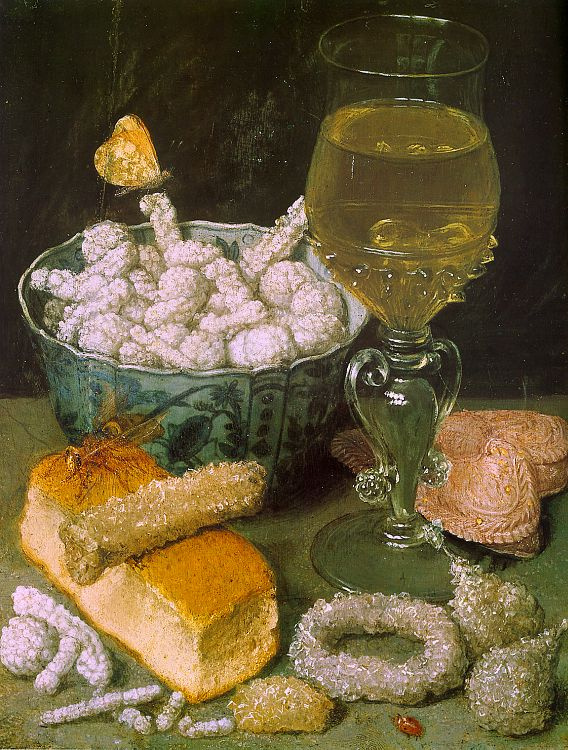 Georg Flegel. Still life with bread