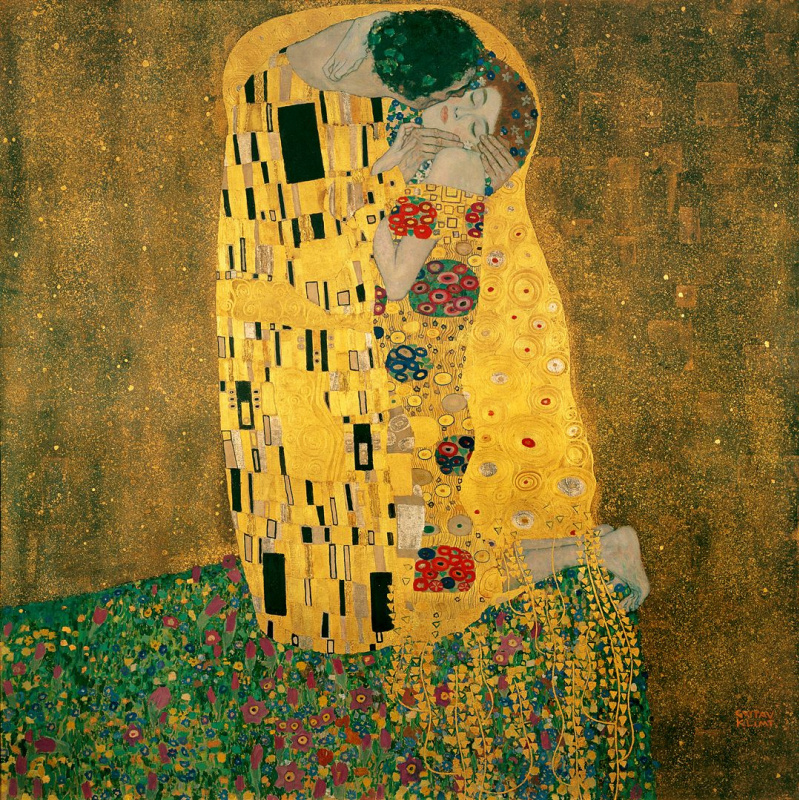 Gustav Klimt. Kiss