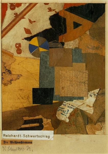 Kurt Schwitters. Santa Claus