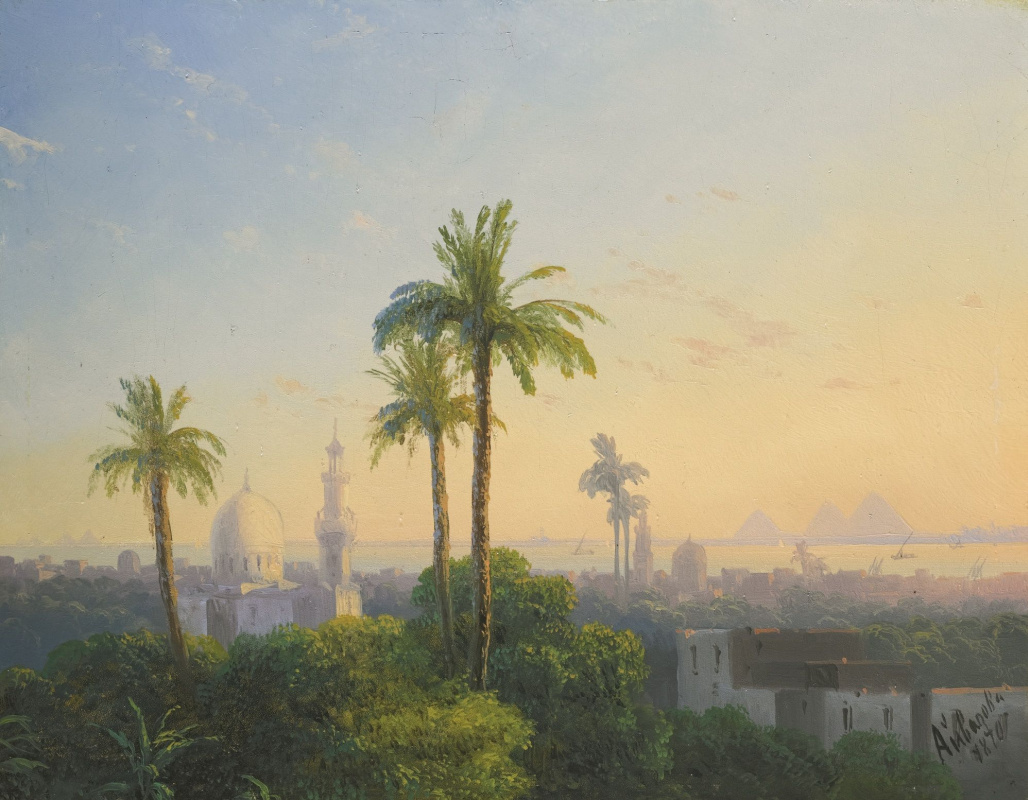 Ivan Aivazovsky. View Of Cairo