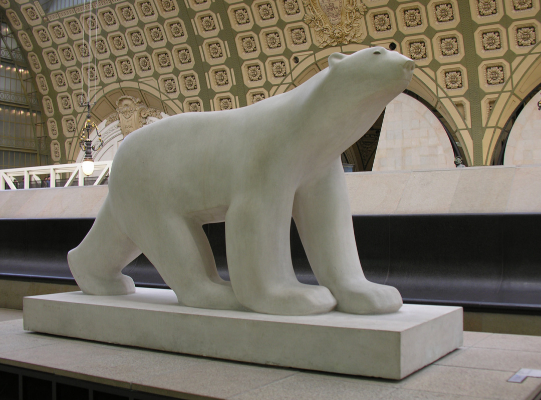 Франсуа Помпон. Белый медведь