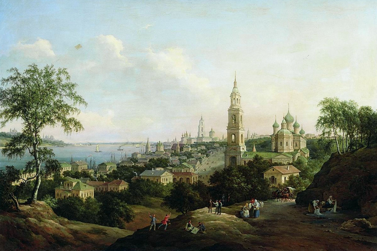 Nikanor Grigorievich Chernetsov. Kostroma. 1862