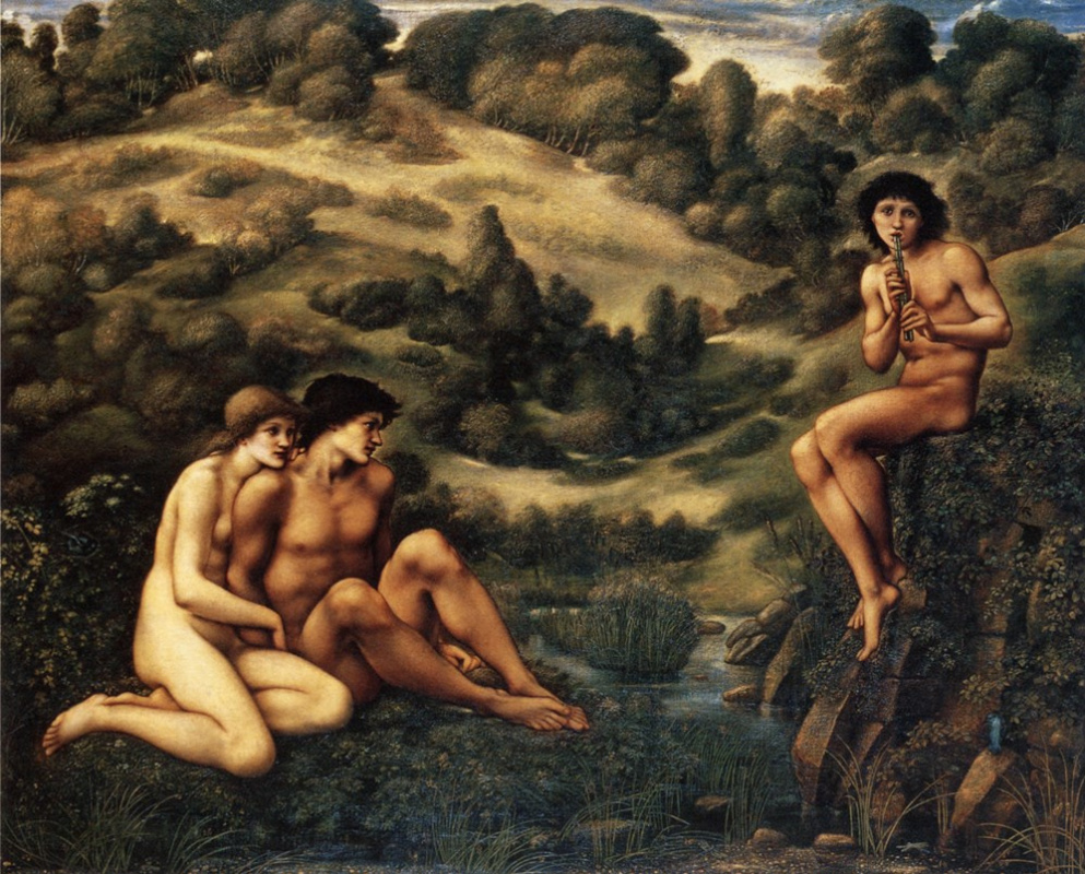 Edward Coley Burne-Jones. Pan's Garden