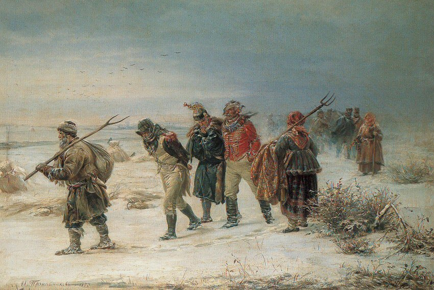 Illarion Mikhailovich Pryanishnikov. En el año 1812. 1873