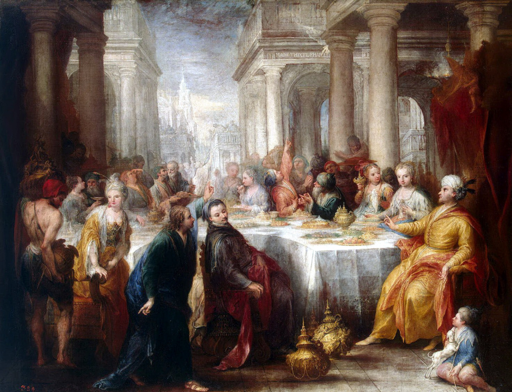 Andrea Celeste. The Feast Of Belshazzar