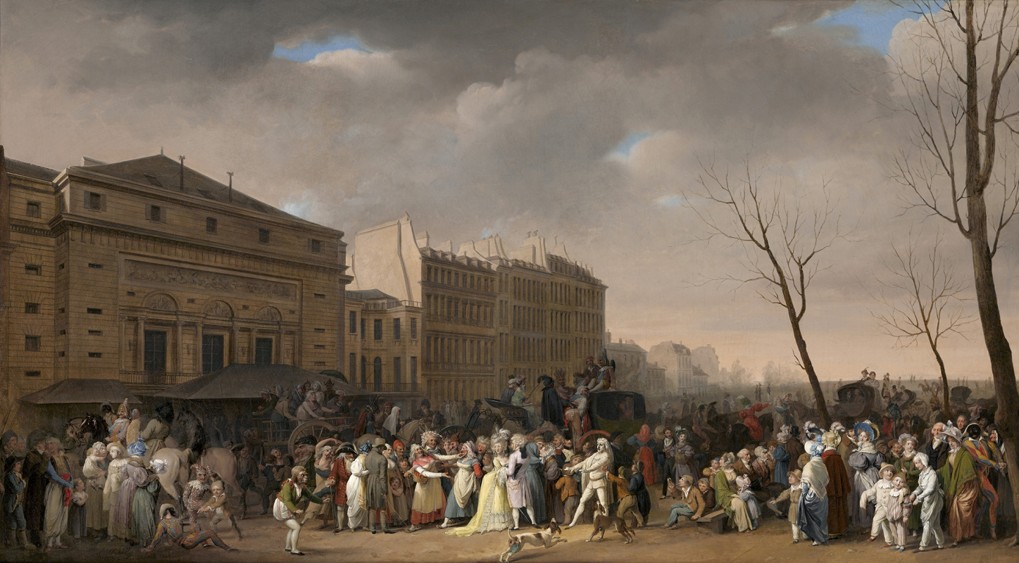 Louis-Leopold Boi. A Carnival Scene