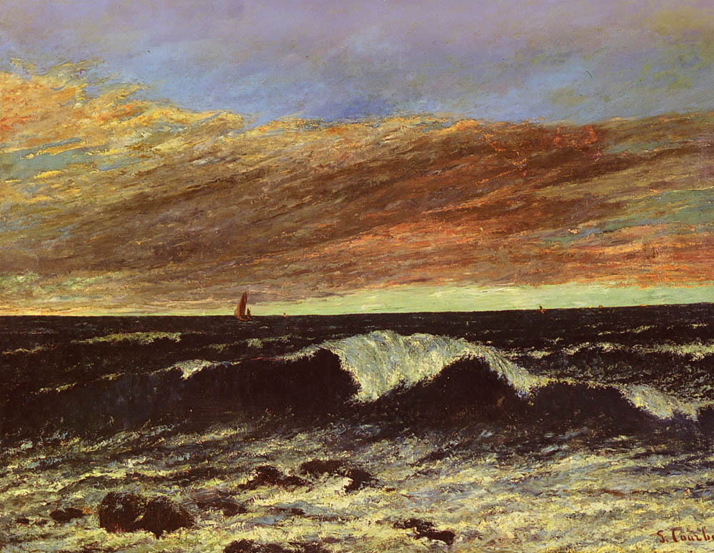 Gustave Courbet. Wave