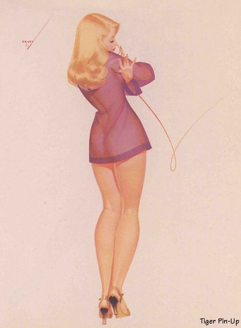 George Petty. The pinup