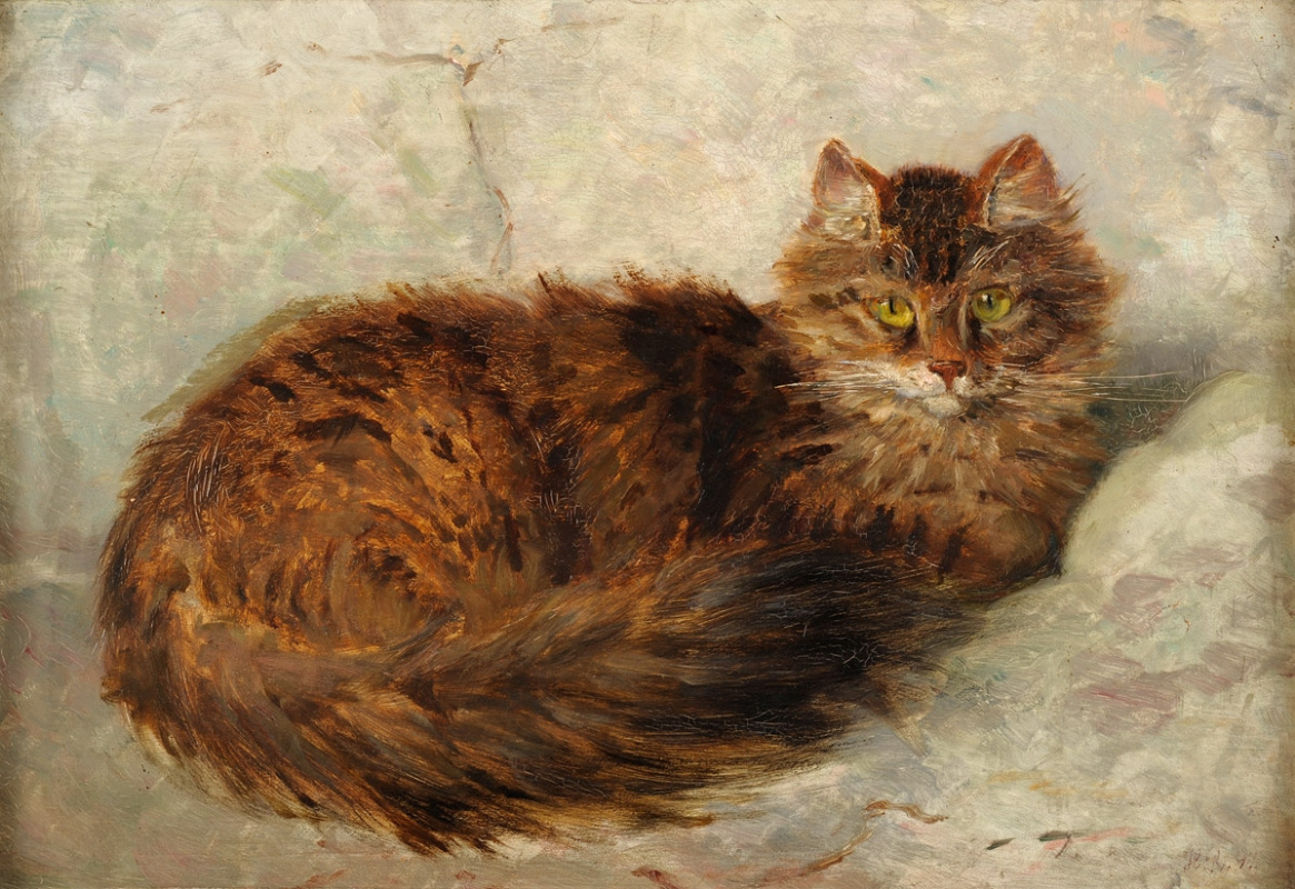 Henrietta Ronner Knip. Chat