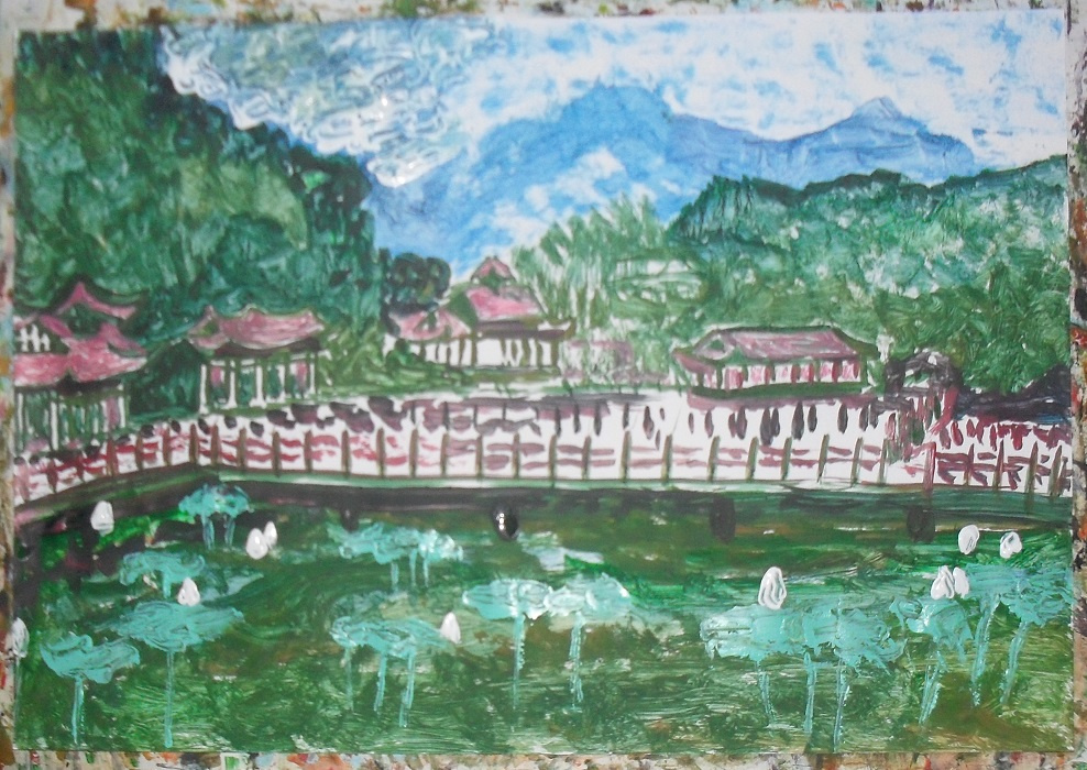 Василий Береговой. Jinxin Valley in Dushan.