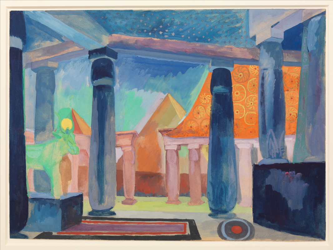 Robert Delaunay. Stage Design for Cleopatra