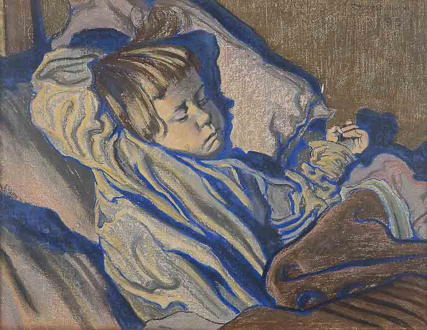 Stanislav Wyspianski. Sleeping Child – Mietek