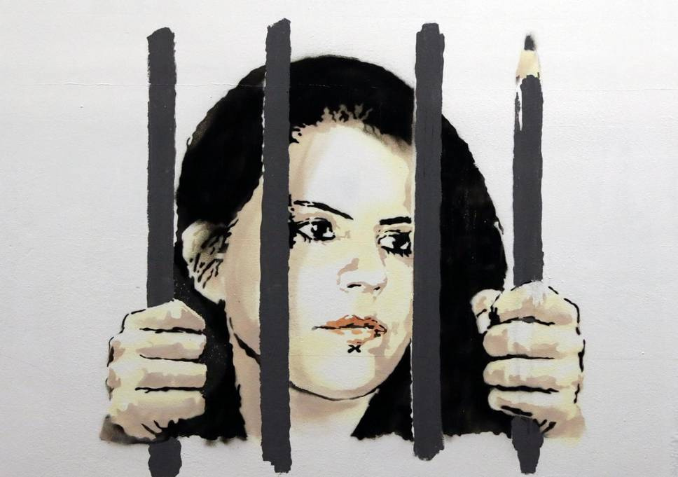 Banksy. Freedom Zehre Dogan!