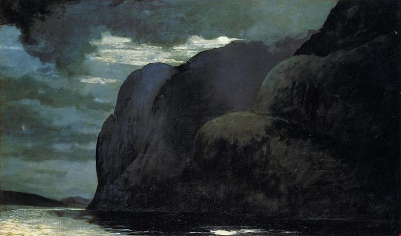 Winslow Homer. Cape Trinity. The Saguenay River