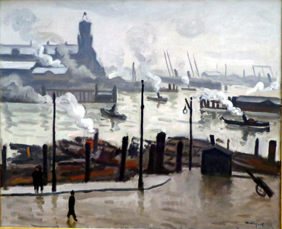 Albert Marquet. In Hamburg