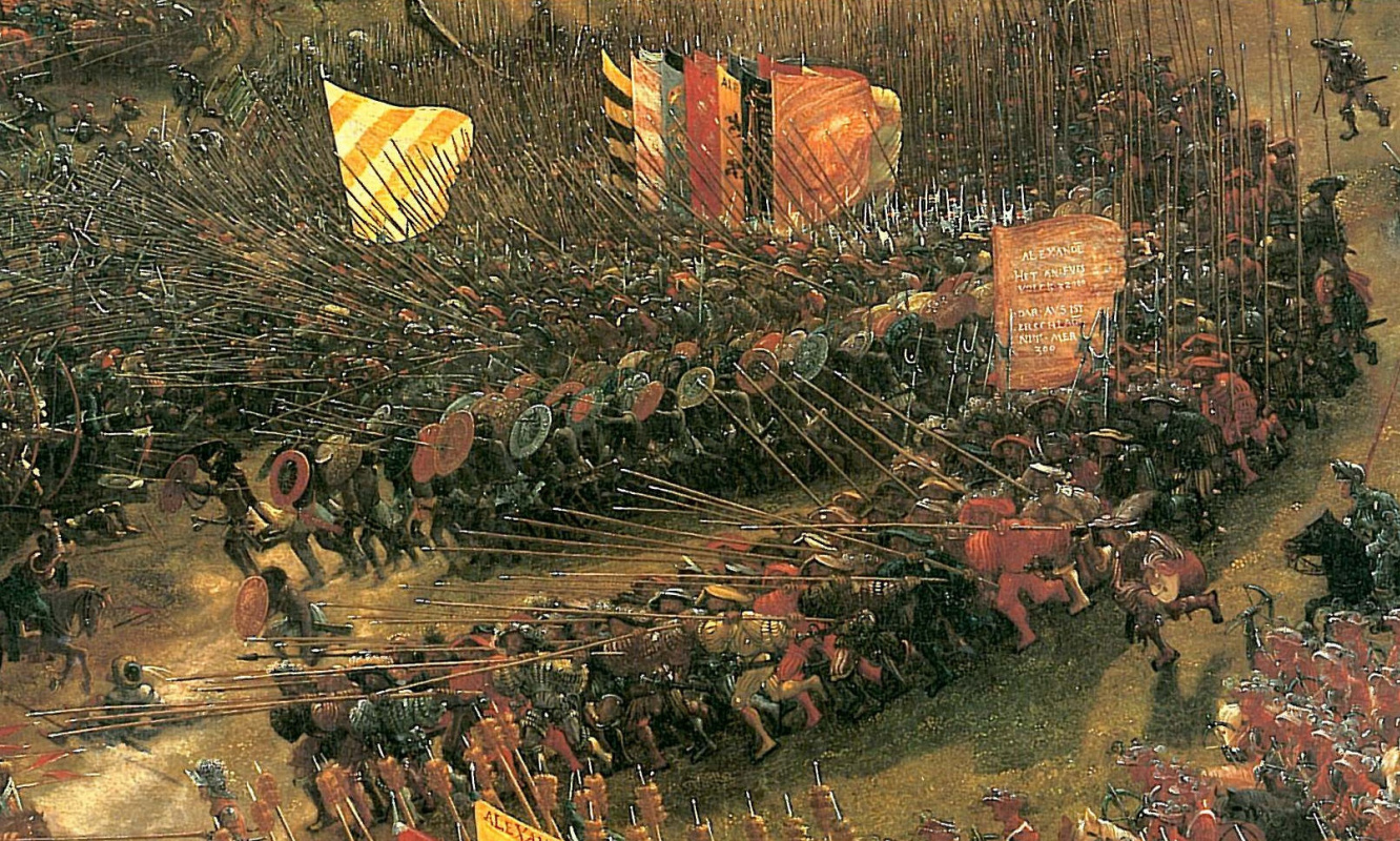 Albrecht Altdorfer. The battle of Issus