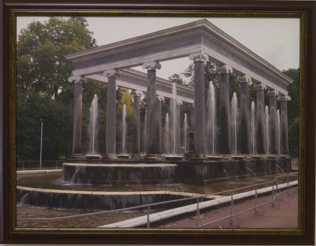 K. Grechuk. Peterhof. Lion cascade.